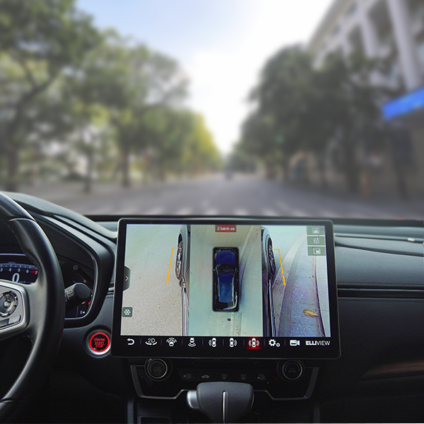 MÀN HÌNH ANDROID LIỀN CAM 360 ICAR ELLIVIEW Q5LS 2K